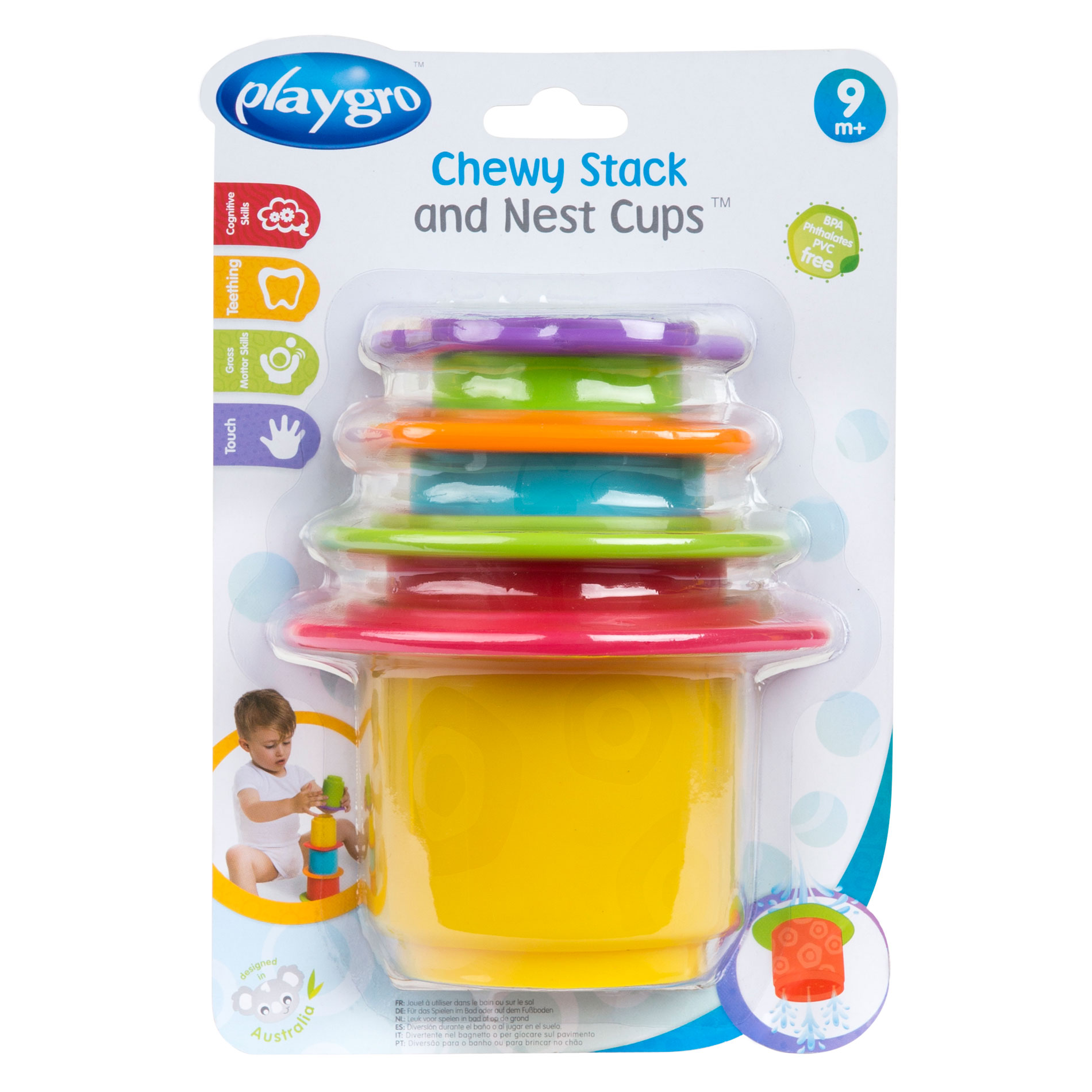 Stacks Of Animals Sort And Nest Cups – International